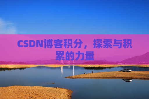 CSDN博客积分，探索与积累的力量